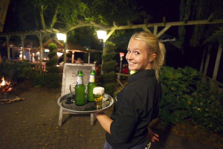 Borrel in de winter